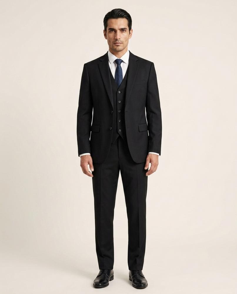 Zac & Sons - Vosor | Costume homme uni coupe régulière