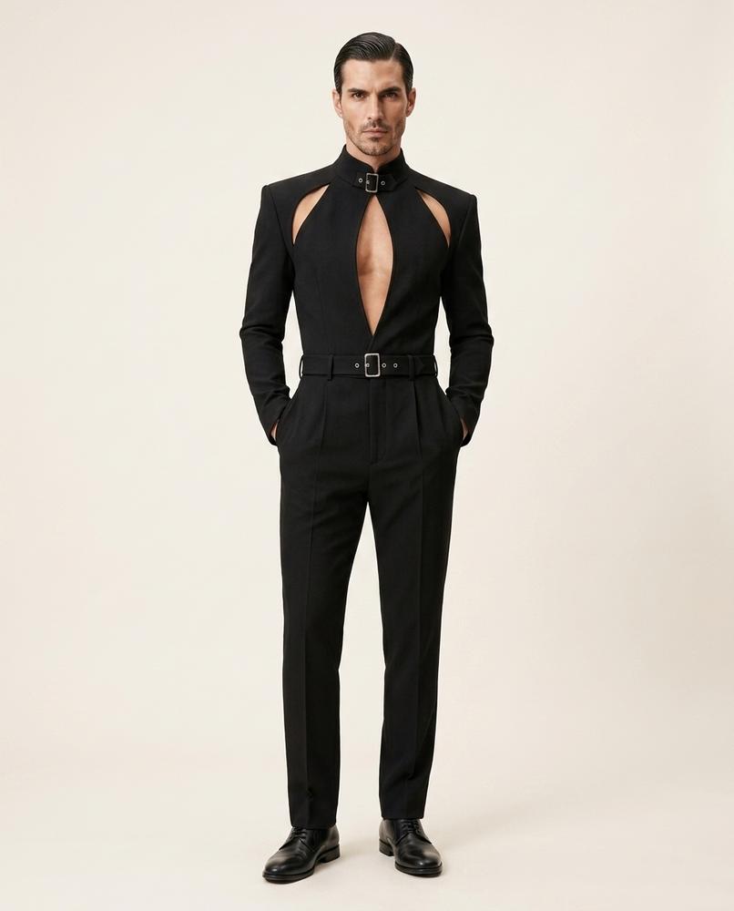 Zac & Sons - Tubol | Costume homme ajusté ajouré