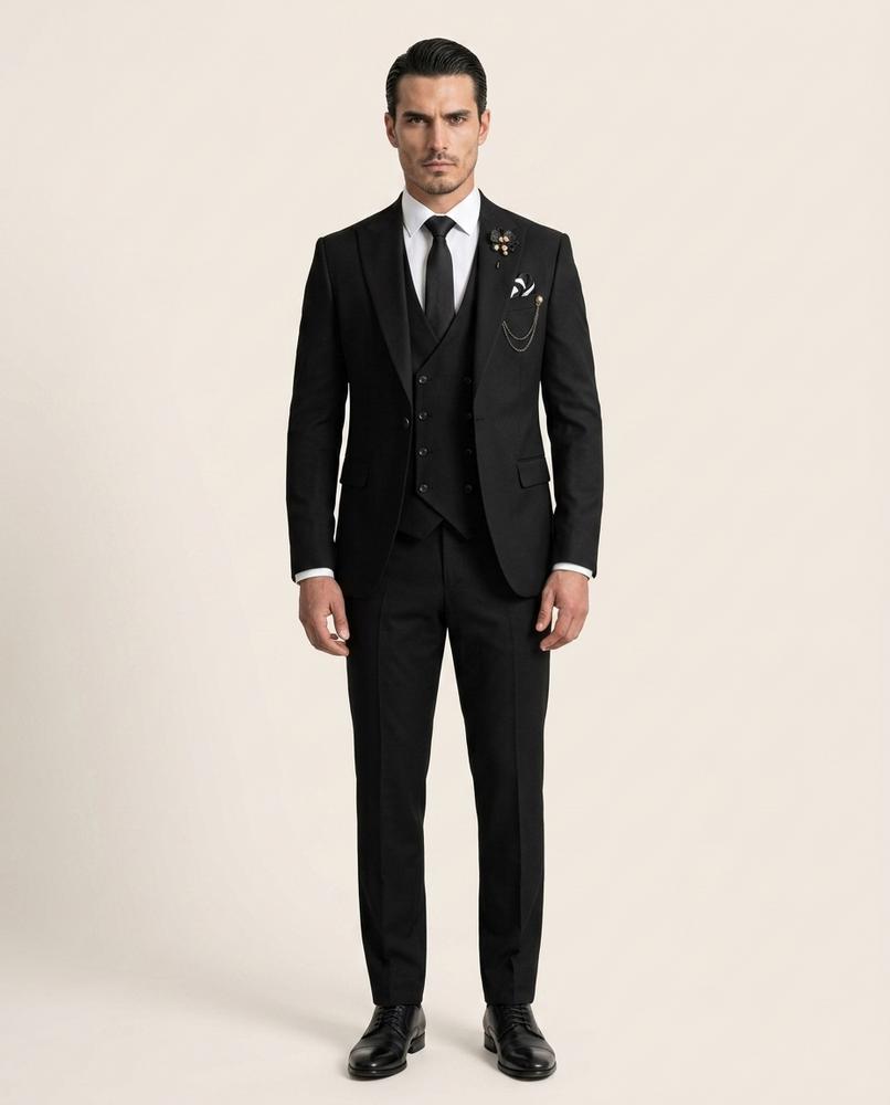 Zac & Sons - Vogum | Costume homme ajusté croisé