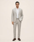 Zac & Sons - Duvet | Costume homme ajusté en lin