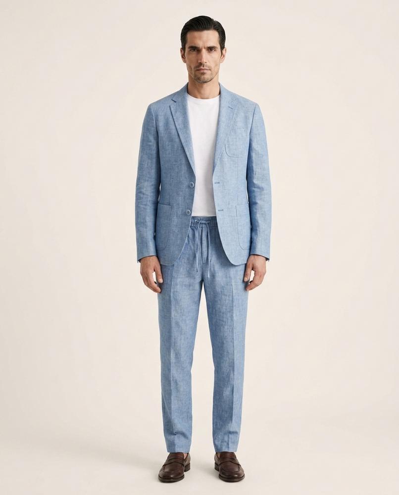 Zac & Sons - Duvet | Costume homme ajusté en lin