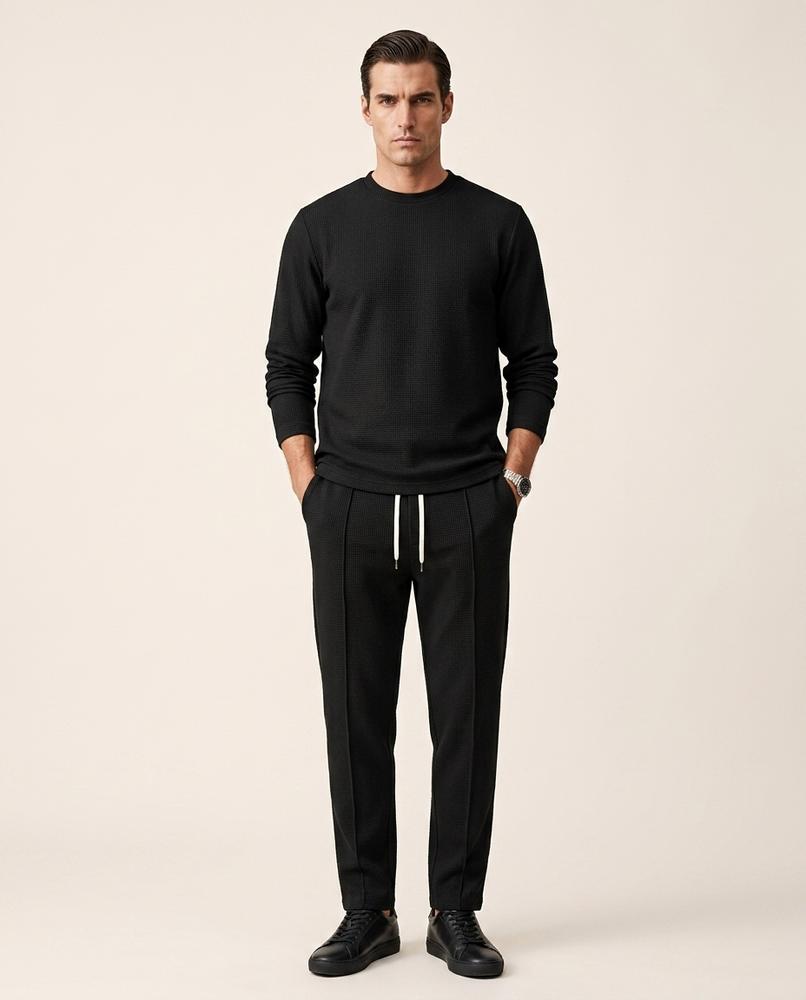 Zac & Sons - Nalus | Costume homme structuré à col officier