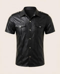 Zac & Sons - Cipiv | Chemise homme ajustée à manches courtes