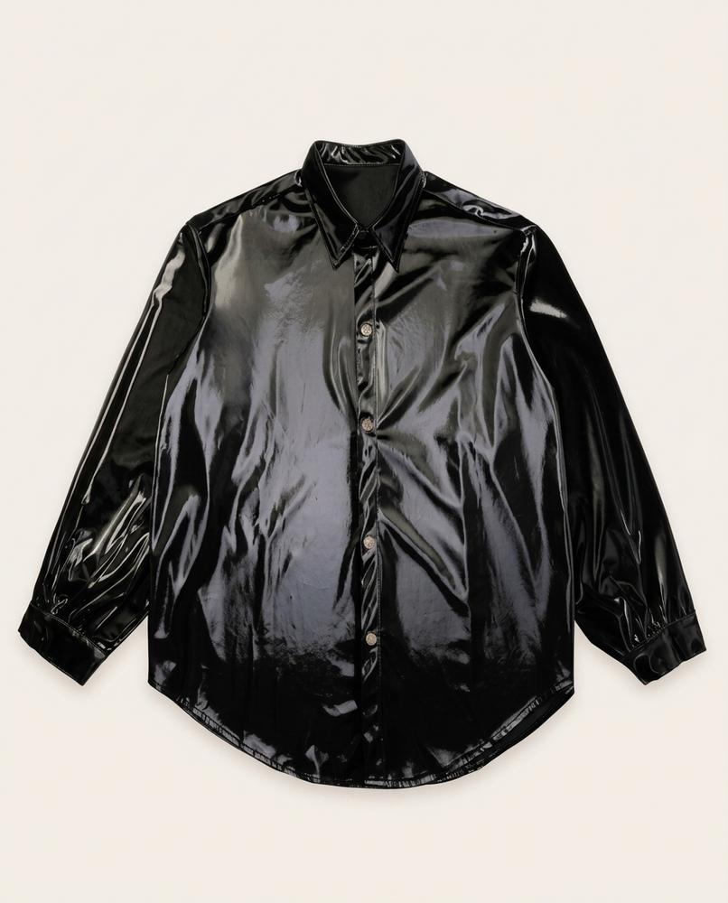 Zac & Sons - Temam | Chemise brillante à coupe ample unisexe